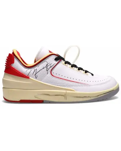 Air Jordan 2 x Off-White "White/Varsity Red"