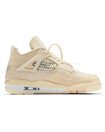 Air Jordan 4 x Off-White "Sail" (Womens)